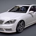 Mercedes-Benz S-Class W221 3d model