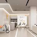 Spacious Bright Electric Vehicle Specialty Store With Pink Decor And Multiple Models