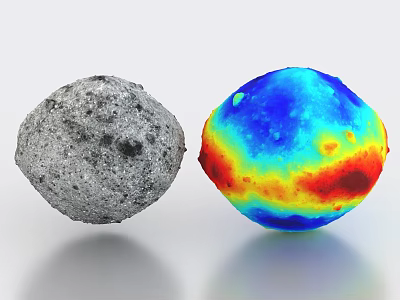 Natural Stone And Wood Material Spheres With Textured Surfaces For Design Display Purposes 3d model