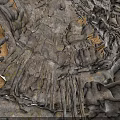 Natural Cave Interior With Detailed Stalactites Stalagmites And Rock Formations