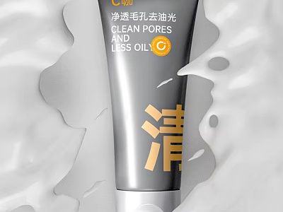 Facial Cleanser For Pore Cleansing And Oil Control 3d model