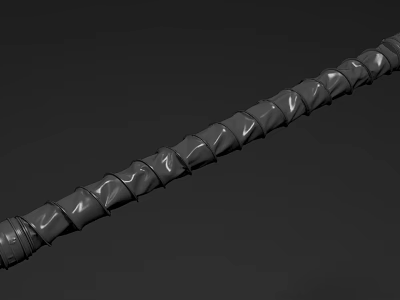 Pipe Pipe Wire Technology Equipment Rubber Pipe 3d model