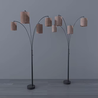 Modern floor lamp 3d model