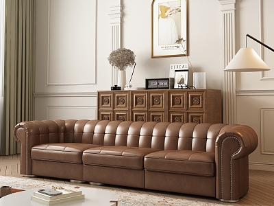 American sofa living room model