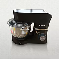 Black MATA Stand Mixer with Metal Bowl and Knob Control for Kitchen Use