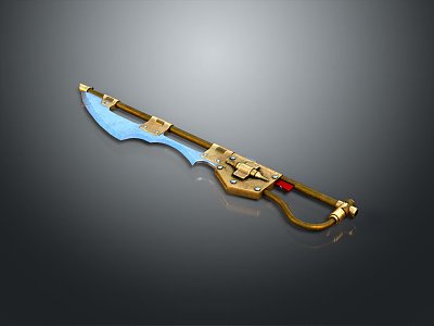 Dagger Sword Knife Bayonet 3d model