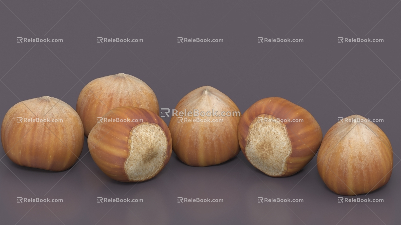 chestnut nut nut food 3d model