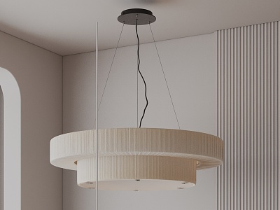 Modern chandelier 3d model