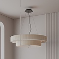 Modern chandelier 3d model