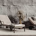 Quiet Lounger 3d model