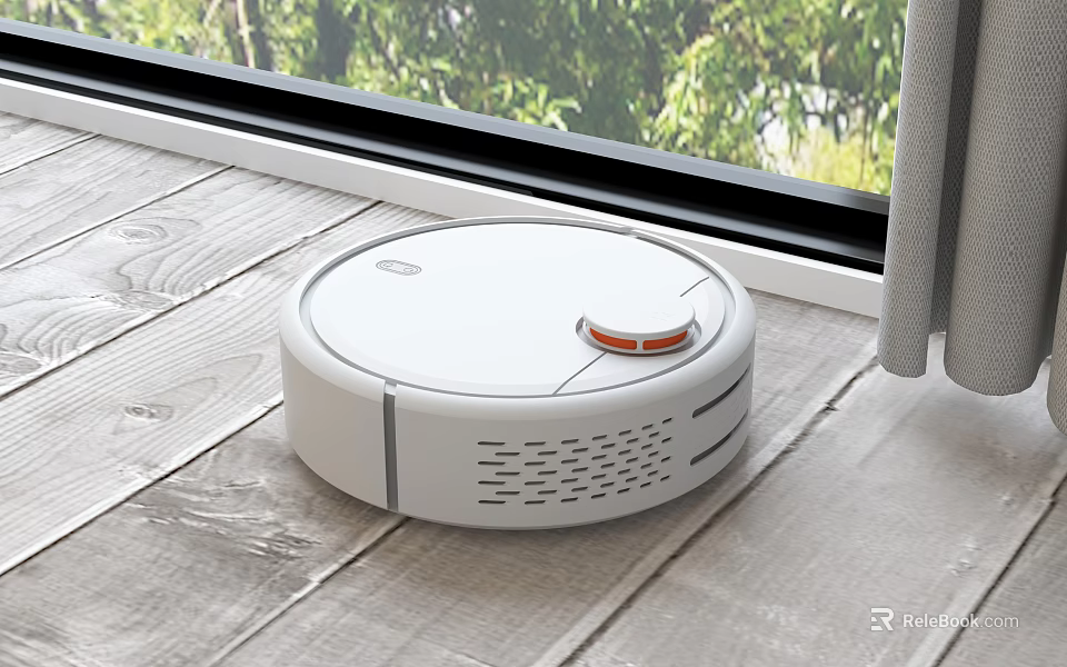 Smart Robotic Vacuum Cleaner Daily Electrical Appliance For Efficient Home Wooden Floor Cleaning 3d model 