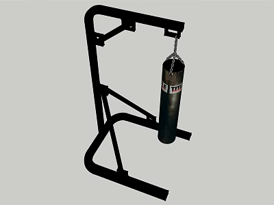 Heavy Duty Punching Bag Stand For Home Gym Sports Training Equipment 3d model