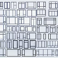 Various Window Designs With Different Sizes And Frame Styles For Home