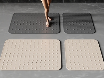 Anti-Slip Mat Bathroom Mat Bathroom Carpet 3d model