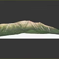 3D Terrain Model Featuring Mountain Ranges Green Vegetation And Small Lakes With Snowy Rock Textures