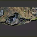 Cave Mountain Cave Realistic 3d model