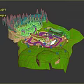 Game Environment Game Scene Fairy Tale Scene Fairy Tale Magic Scene Magic Item Fantasy Scene 3d model
