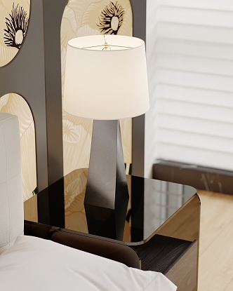 Modern table lamp table lamp side table lamp 3d model