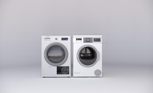 Modern washing machine 3d model