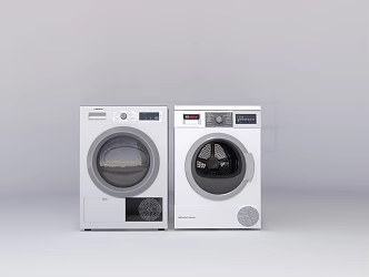 Modern washing machine 3d model