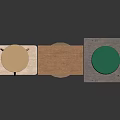 Various Design Wooden Stools With Different Shapes And Colors For Home Furniture