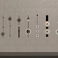Modern Wall Sconces With Various Designs And Illuminated Glass Shades On Wall