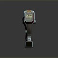 Handheld Smart Machine With Red And Metallic Design For Mechanical Operations