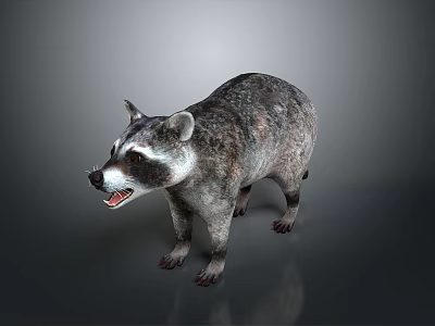 raccoon cartoon raccoon anime raccoon raccoon flower cat civet cat mammal mammal animal 3d model