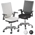 Ergonomic Office Chair With Mesh Back Adjustable Height Comfortable Seat And Rolling Base