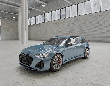 Hyundai Audi 3d model