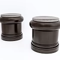 New Chinese Style Low Stool 3d model