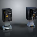 Box Safe Metal Box Next Generation Item 3 Print 3d model