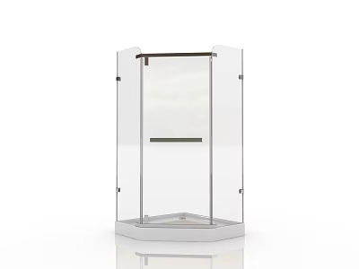 Modern shower room 3d model
