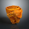 Bread sandwich bread pudding bean paste bread cheese bread big column bar breakfast bread European bread 3d model