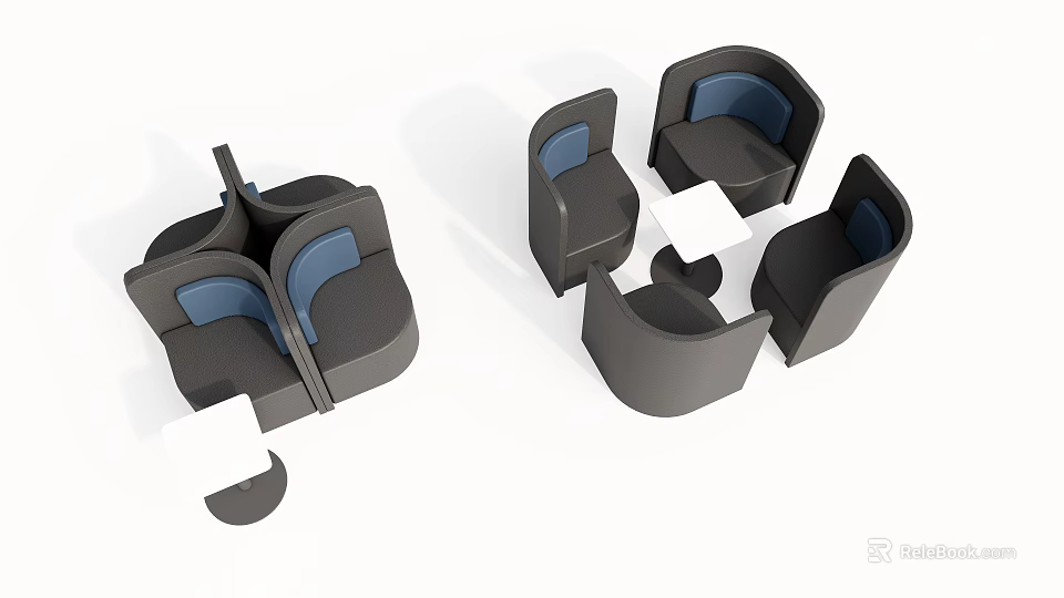Modern Toilet With Sleek Ceramic Design And Comfortable Seating Features 3d model 