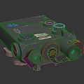 Professional Electronic Device With Multi Lens Sensors And Control Knobs