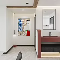 Modern Living Dining Room Interior Design With Black Sofa Coffee Table And Dining Chairs