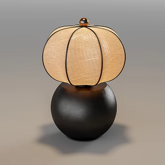Modern table lamp 3d model