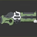 Modern Gun Laser Rifle Sci-Fi Gun Sci-Fi Weapon Future Weapon 3d model