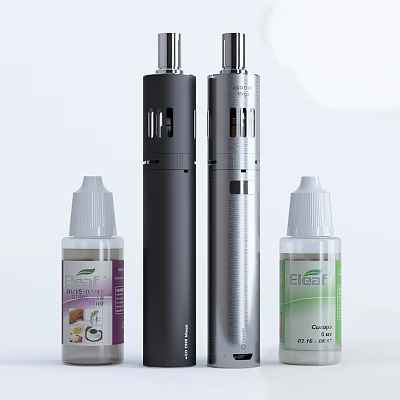 Perfume Cosmetics With Elegant Bottles And Fragrance Scents Including Caramel And Creamy Cappuccino 3d model