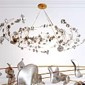 Modern Chandelier Simple Chandelier 3d model