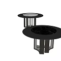 Cosmo Dining Table Round Dining Table Light Luxury Dining Table Marble Dining Table 3d model