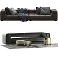 Modern Multiplayer Sofa Combo 3d model