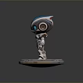 Robot Assistant Small Robot Butler Robot Butler Figure Game Figure 3d model