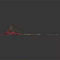 Colorful Plant Seeds Spilled From Black Bucket Scattered On White Background