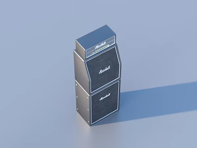 Marshall Stackable Storage Boxes For Household Organizing And Daily Use 3d model