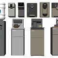 Various Household Appliances With Modern Designs And Stylish Colors For Daily Home Use