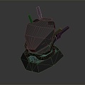 Modern Sci-Fi Equipment Sci-Fi Components Mandalorian Sci-Fi Warrior Future Warrior 3d model