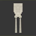 Columns Stone Columns Stone Columns Old Columns Roman Columns Roman Columns Classical Columns Greek Columns 3d model