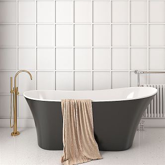 Modern Bathtub 3d model